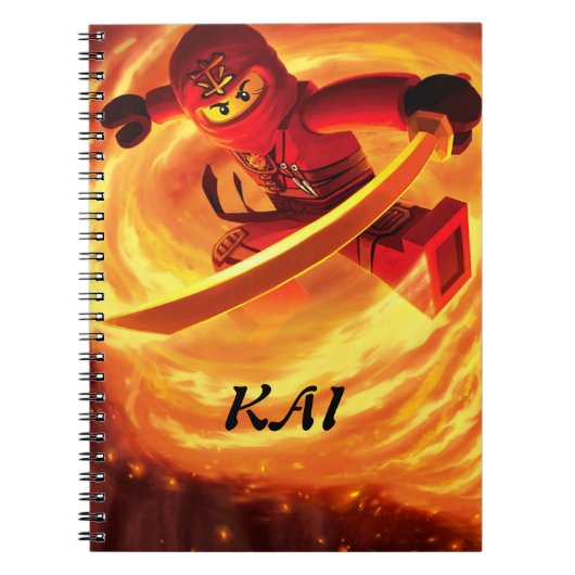 Ninjago Kai Notitieboek (Voorkant)
