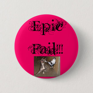 ninjakittycat, Epic Fail!!! Ronde Button 5,7 Cm