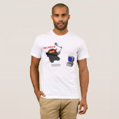 Ninjaneer vs. fatale fout t-shirt (Voorkant volledig)