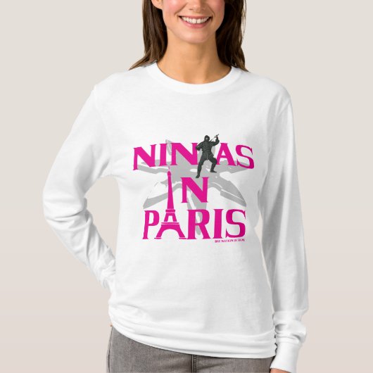 Ninjas in Parijs T-shirt (Voorkant)