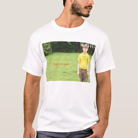 ninjas is mooi t-shirt (Voorkant)