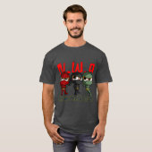 Ninjas met Attitude T-shirt (Voorkant volledig)