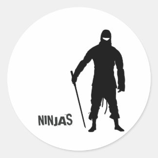 Ninjas Ronde Sticker