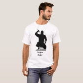 Ninjas Rule! T-shirt (Voorkant volledig)