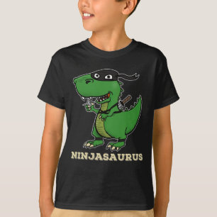 Ninjasaurus - Funny Ninja dinosaur t rex voor jong T-shirt