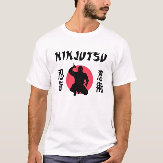 Ninjutsu Rijzende Zon T-shirt (Voorkant)