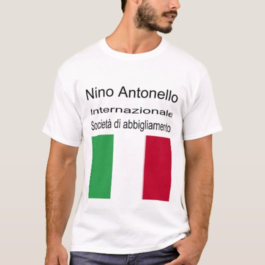 Nino Antonello Internazionale Societa di Abbigliam T-shirt (Voorkant)