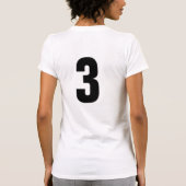 Ninomiya - Pikanchi Tshirt White (Achterkant)