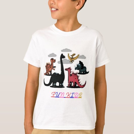 Niños divertidos en navidad t-shirt (Voorkant)