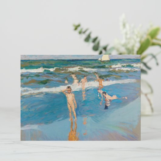 Niños en el Mar | Joaquín Sorolla (Staand voorkant)