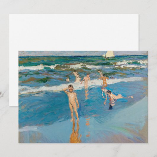 Niños en el Mar | Joaquín Sorolla (Voorkant / Achterkant)