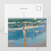 Niños en el Mar | Joaquín Sorolla Briefkaart (Voorkant / Achterkant)