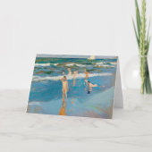 Niños en el Mar | Joaquín Sorolla Kaart (Voorkant)