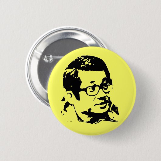 Ninoy Aquino Ronde Button 5,7 Cm (Voorkant /achterkant)