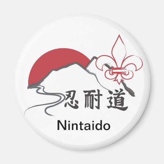 Nintaido ronde magneet (Voorkant)