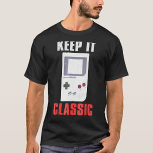 Nintendo Game Boy Keep It Classic Gamer Graphic T-shirt
