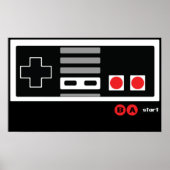 Nintendo Konami - Live door Code NES Poster (Voorkant)