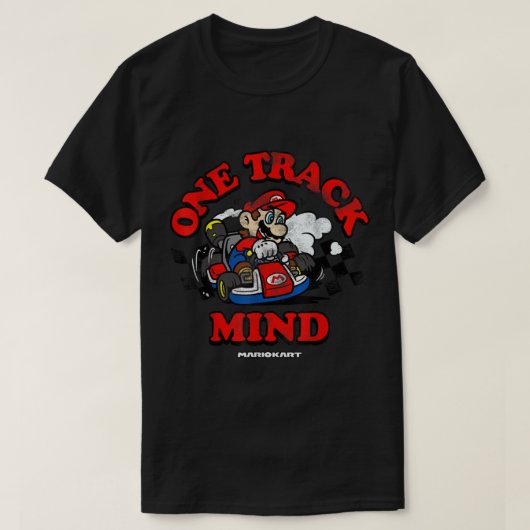 Nintendo Mario Kart One Track Mind Graphic T-shirt (Design voorkant)