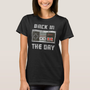 Nintendo Nes-controller op de dag  grafische kaart T-shirt