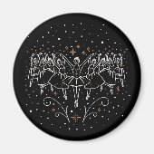 Ninth Day of Christmas Magnet (Voorkant)