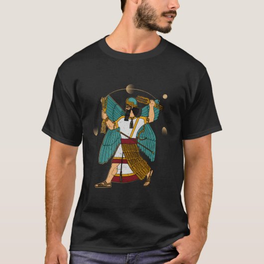Ninurta Assyrische rijken Oude Syrië Assur Sumer T-shirt (Voorkant)