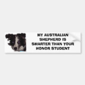 Niobe CO, MIJN AUSTRALIAANSE SCHEPERD IS KLEINER D Bumpersticker (Voorkant)