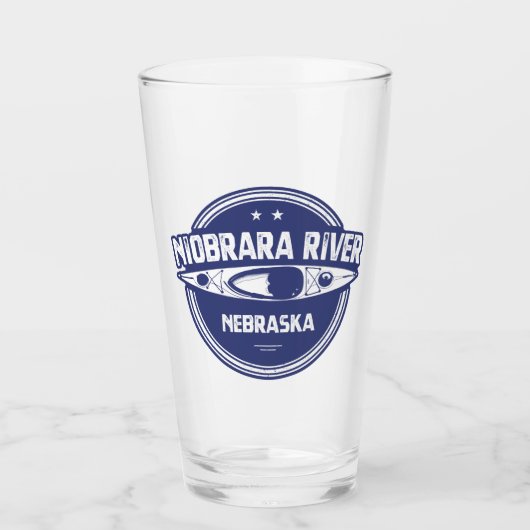 Niobrara De Nebraska Kayaking Glas (Voorkant)