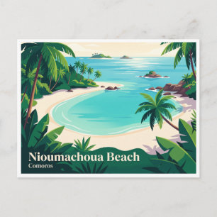 Nioumachoua Strand Comoren Briefkaart