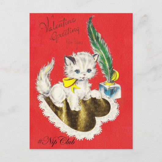 Nipclub Valentijns Dat briefkaart White Kit (Voorkant)