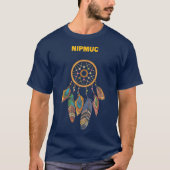 Nipmuc Tribe Native American Indian Retro Dream T-shirt (Voorkant)
