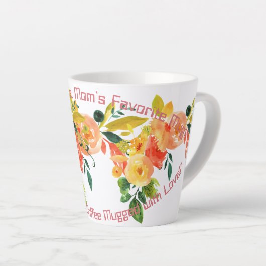 "Nippen aan liefde: de favoriete Mok van mama!" (Rechterhoek)