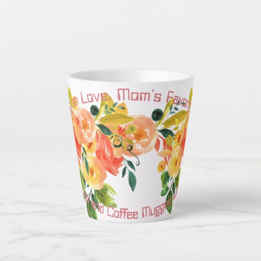 "Nippen aan liefde: de favoriete Mok van mama!" (Voorkant)