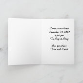 Nippen door de Kaart van de sneeuwvakantie (Binnen)