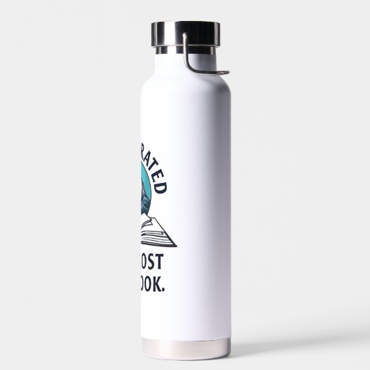 Nippen en lezen waterfles (Links)