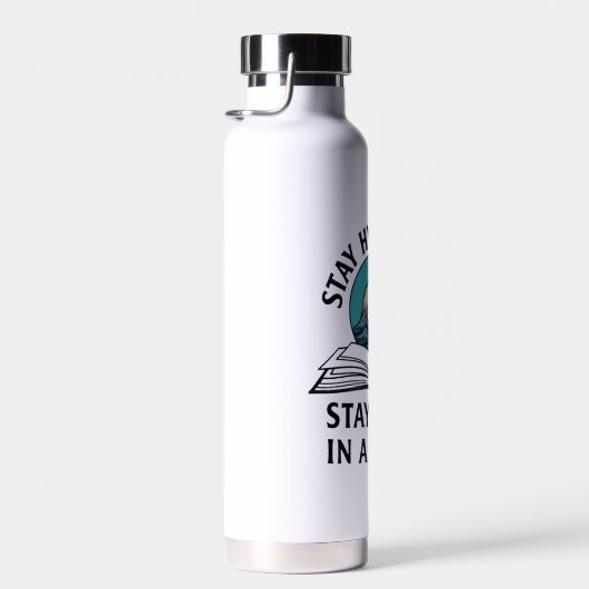 Nippen en lezen waterfles (Rechts)