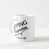 Nippen op Inspiration Design Coffee Mok (Voorkant links)
