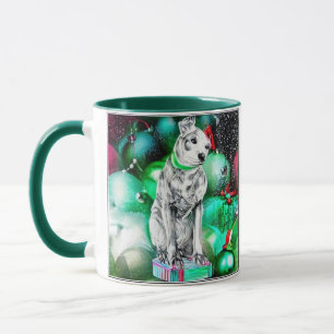 Nipper, de RCA Dog Christmas-Mok Mok