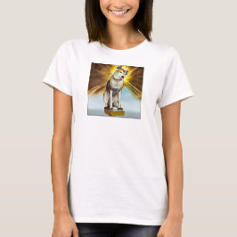 Nipper, de RCA Hond Gouden Jongen T-shirt
