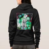 Nipper, de RCA Hond Kerstmis Hoodie (Achterkant)