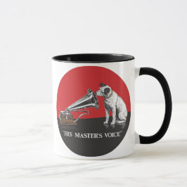Nipper de RCA Victor De stem van zijn meester Mok