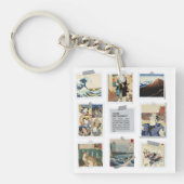  NIPPON Japanese Ukiyo-e  Sleutelhanger (voorkant)