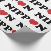 Nippon Liefde Hart Cadeaupapier (Hoek)