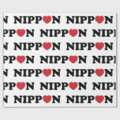 Nippon Liefde Hart Cadeaupapier (Vlak)