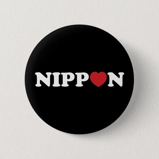 Nippon Love Heart Button (Voorkant)