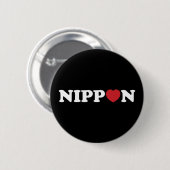 Nippon Love Heart Button (Voorkant /achterkant)