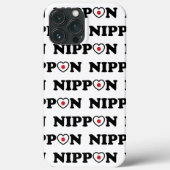 Nippon Love Heart Flag Case-Mate iPhone Case (Achterkant)