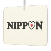 Nippon Love Heart Flag Luchtverfrisser (Links)
