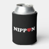 Nippon Love Heart Koelbox Blikjeskoeler (Blikje Voorkant)