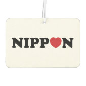 Nippon Love Heart Luchtverfrisser (Achterkant)