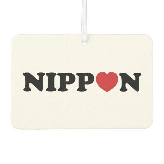 Nippon Love Heart Luchtverfrisser (Voorkant)